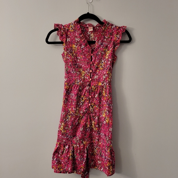 Chillipop Girls Pretty Floral Dress Size 14/16 - Picture 12 of 12
